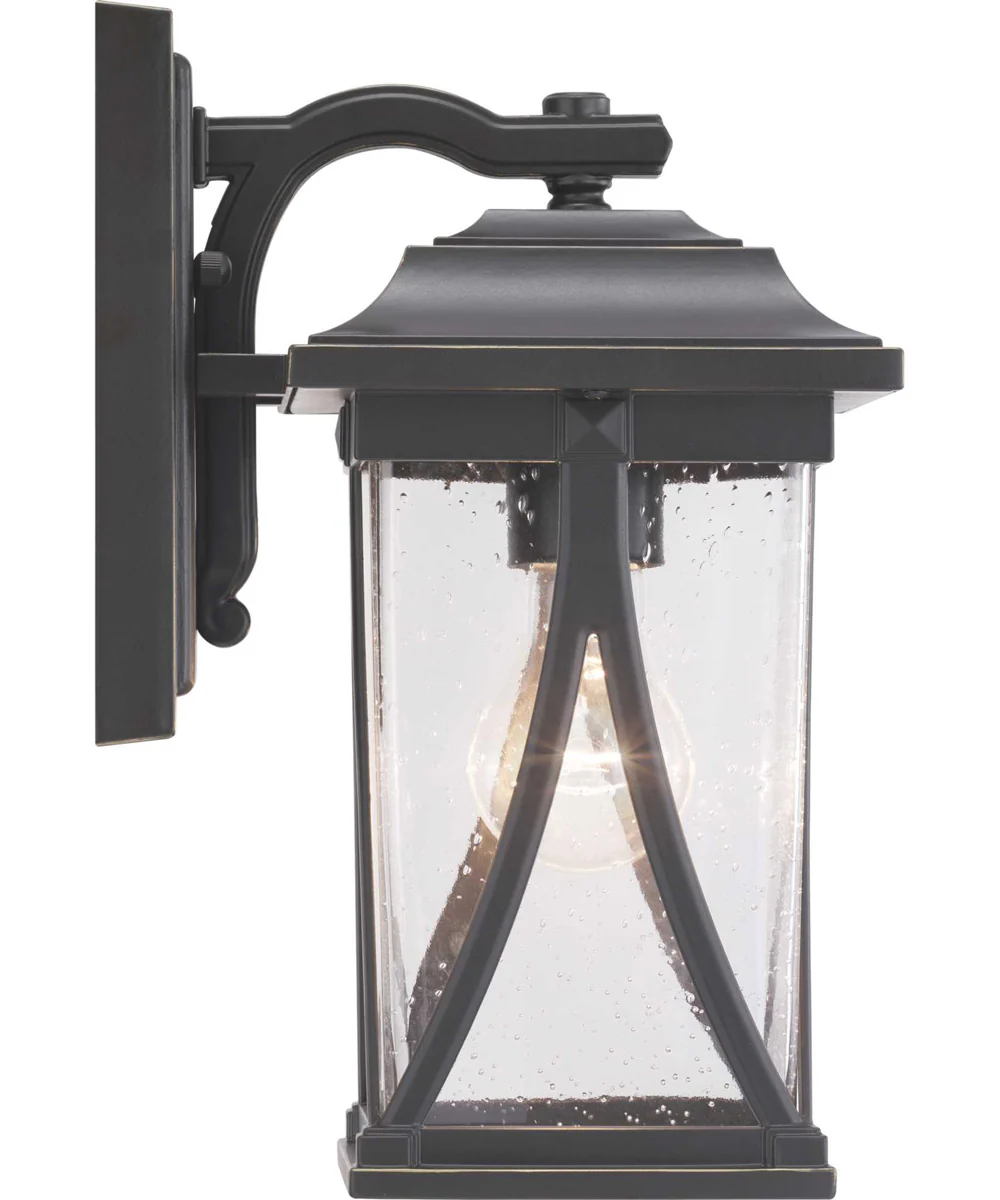 Abbott 1-Light Small Wall Lantern Antique Bronze - Image 2
