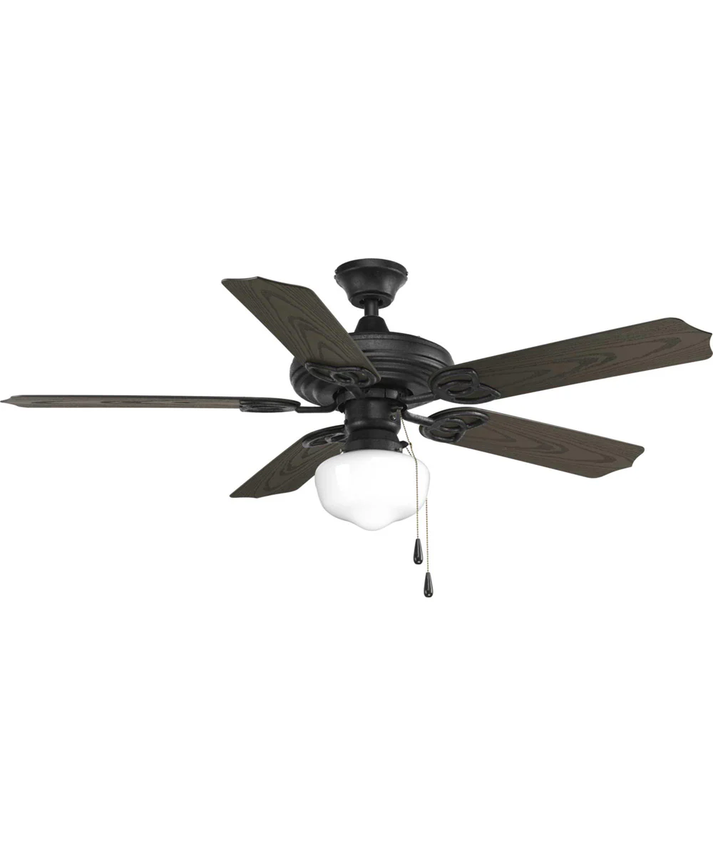 AirPro 1-Light Ceiling Fan Light Forged Black - Image 3