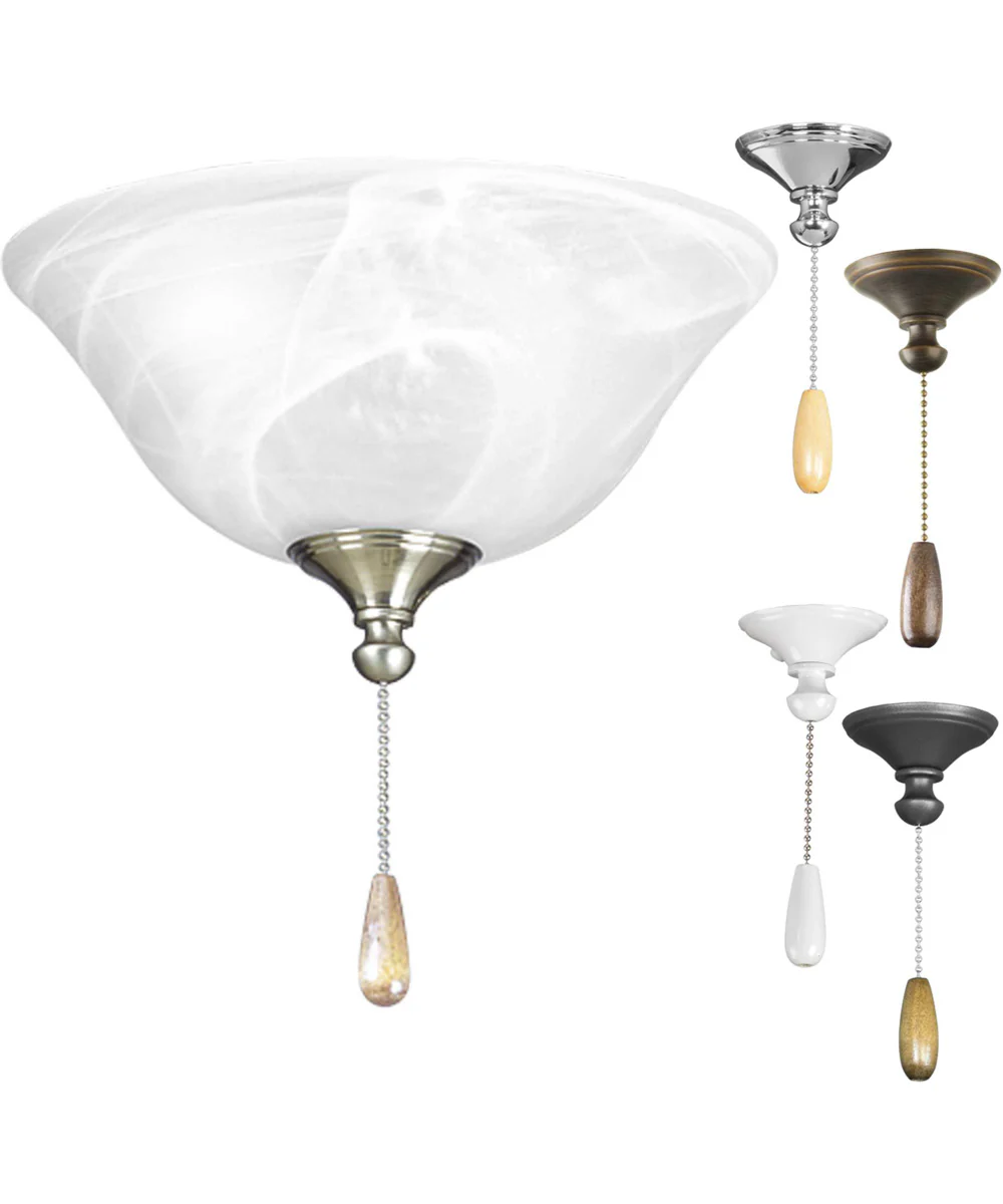 AirPro 2-Light Ceiling Fan Light Unfinished