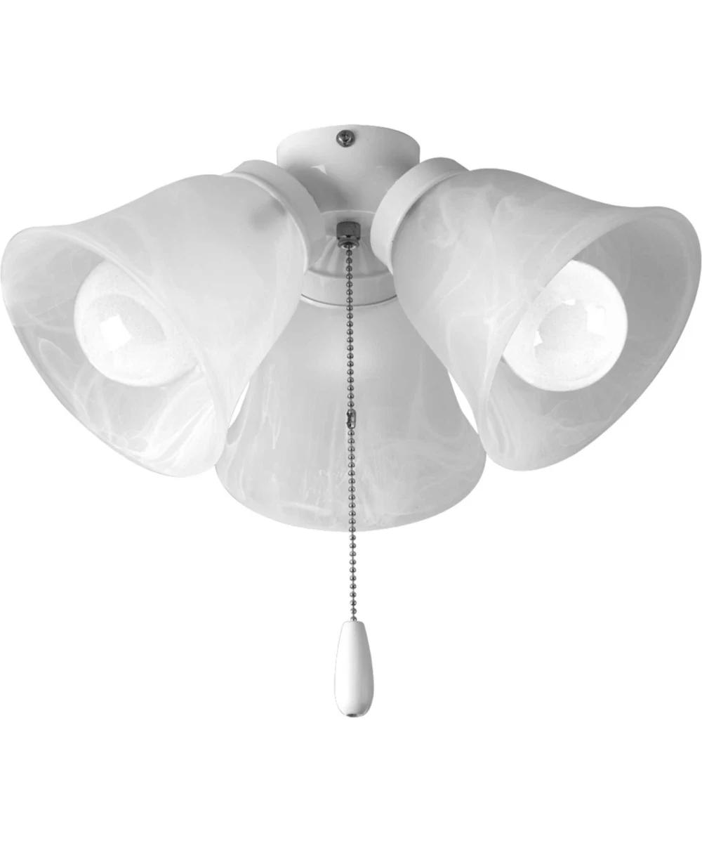 AirPro 3-Light Ceiling Fan Light White