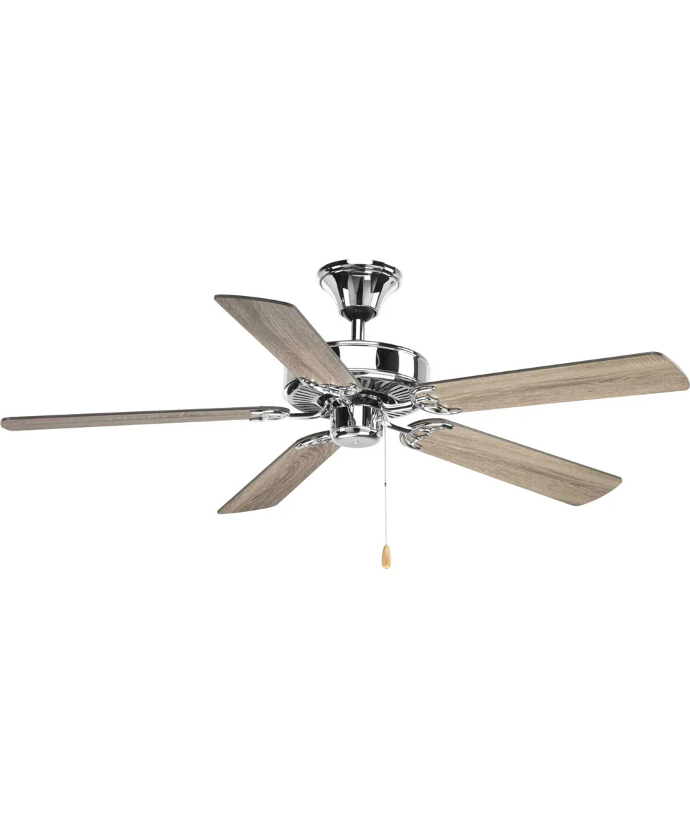 AirPro 52" 5-Blade Ceiling Fan Polished Chrome - Image 10