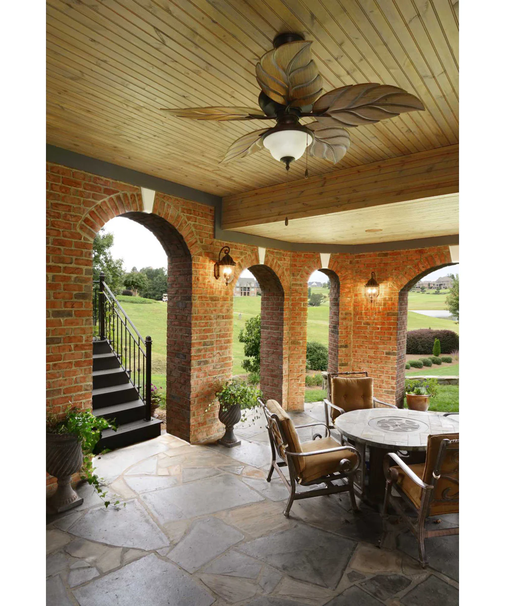 AirPro 52" 5-Blade Indoor/Outdoor Ceiling Fan Antique Bronze - Image 4