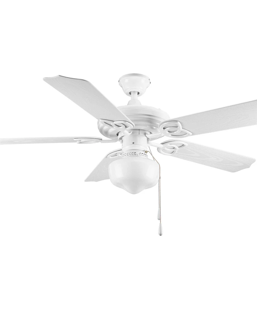 AirPro 52" 5-Blade Indoor/Outdoor Ceiling Fan White - Image 11