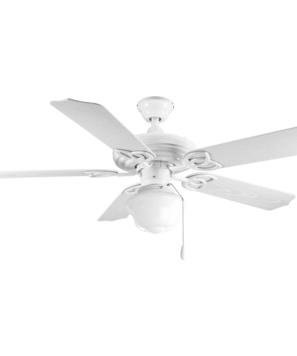 AirPro 52" 5-Blade Indoor/Outdoor Ceiling Fan White - Image 3