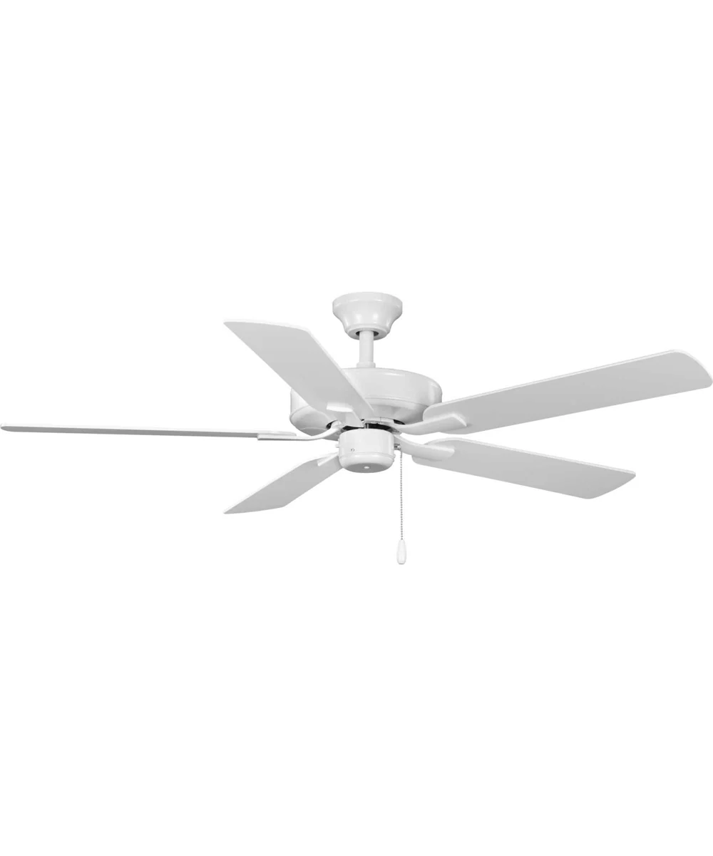 AirPro 52 in. 5-Blade Transitional Ceiling Fan White - Image 4
