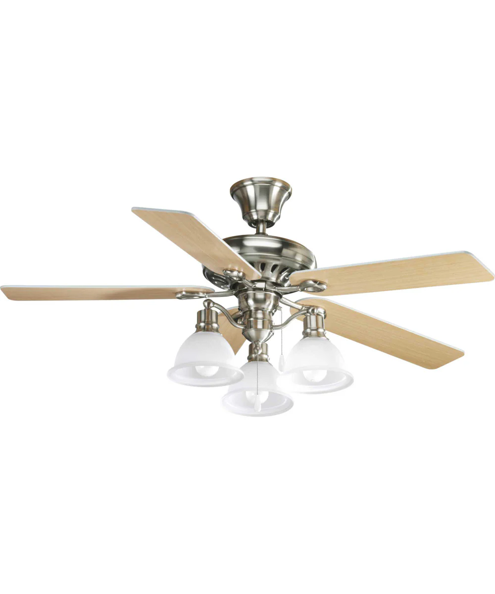 AirPro Signature 52" 5-Blade Ceiling Fan Brushed Nickel - Image 10