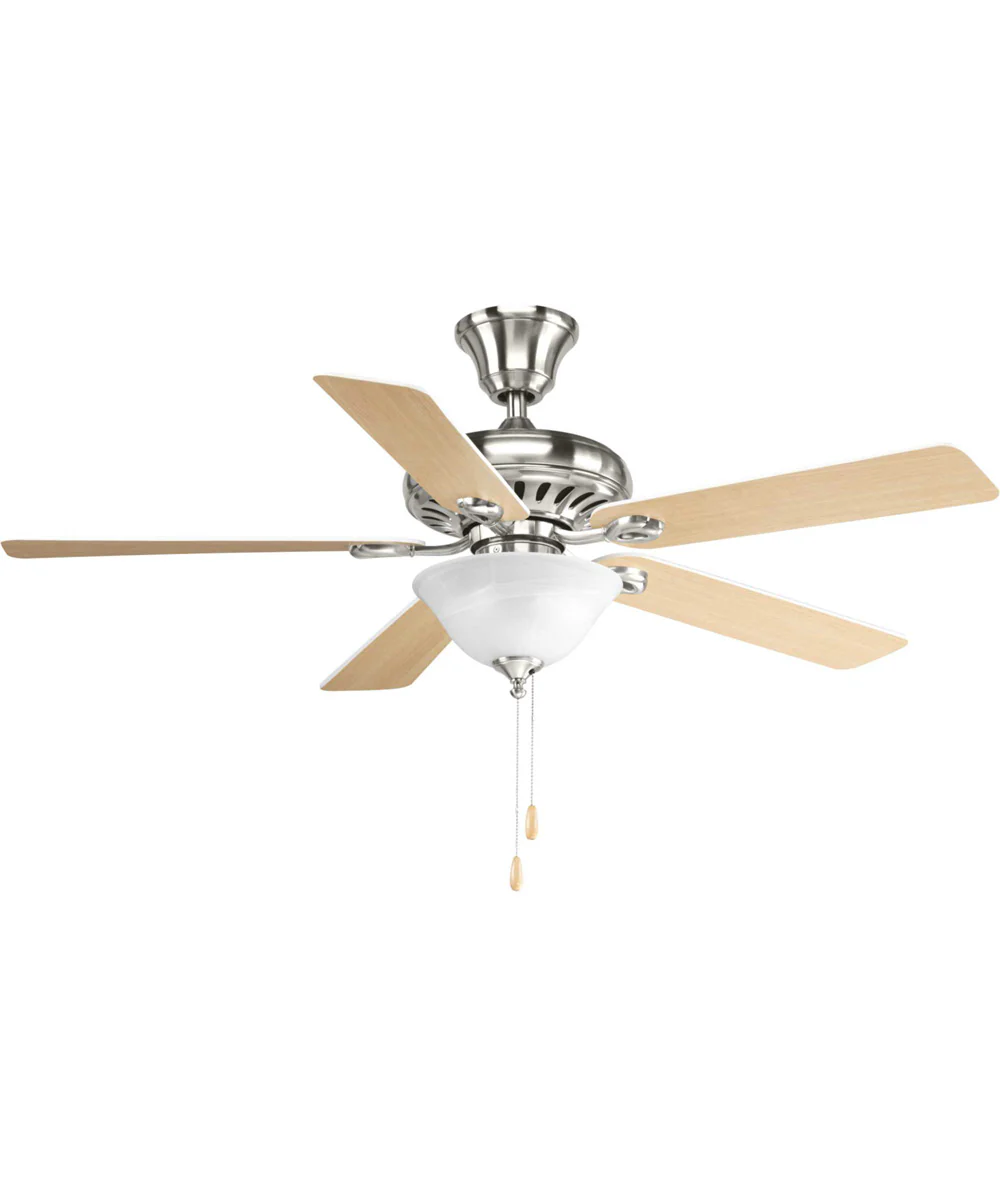 AirPro Signature 52" 5-Blade Ceiling Fan Brushed Nickel - Image 2