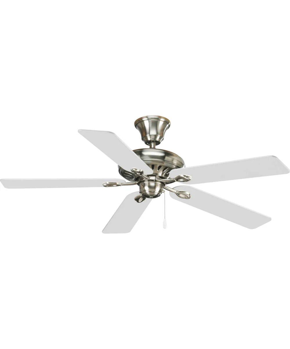 AirPro Signature 52" 5-Blade Ceiling Fan Brushed Nickel - Image 3