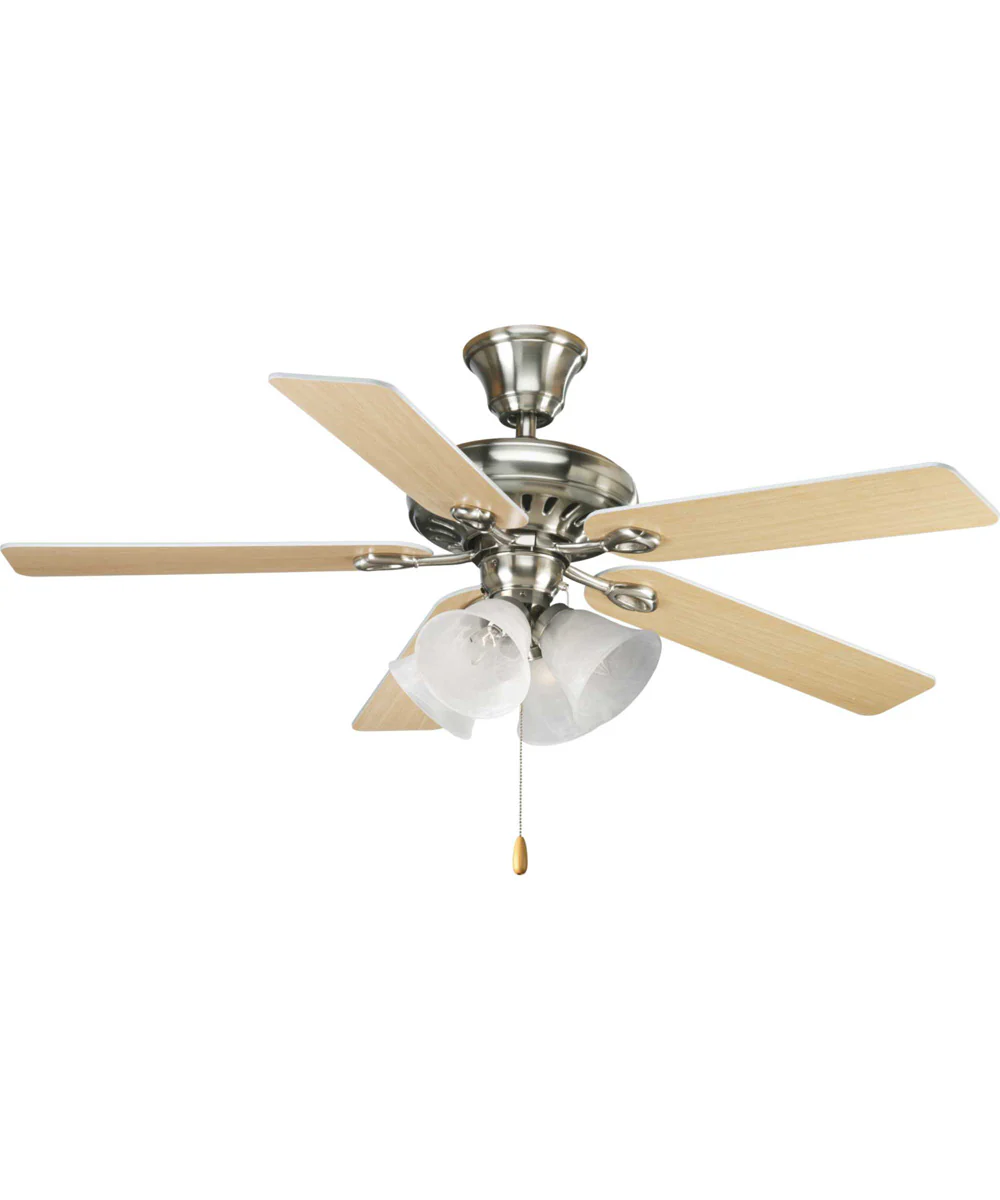 AirPro Signature 52" 5-Blade Ceiling Fan Brushed Nickel - Image 6