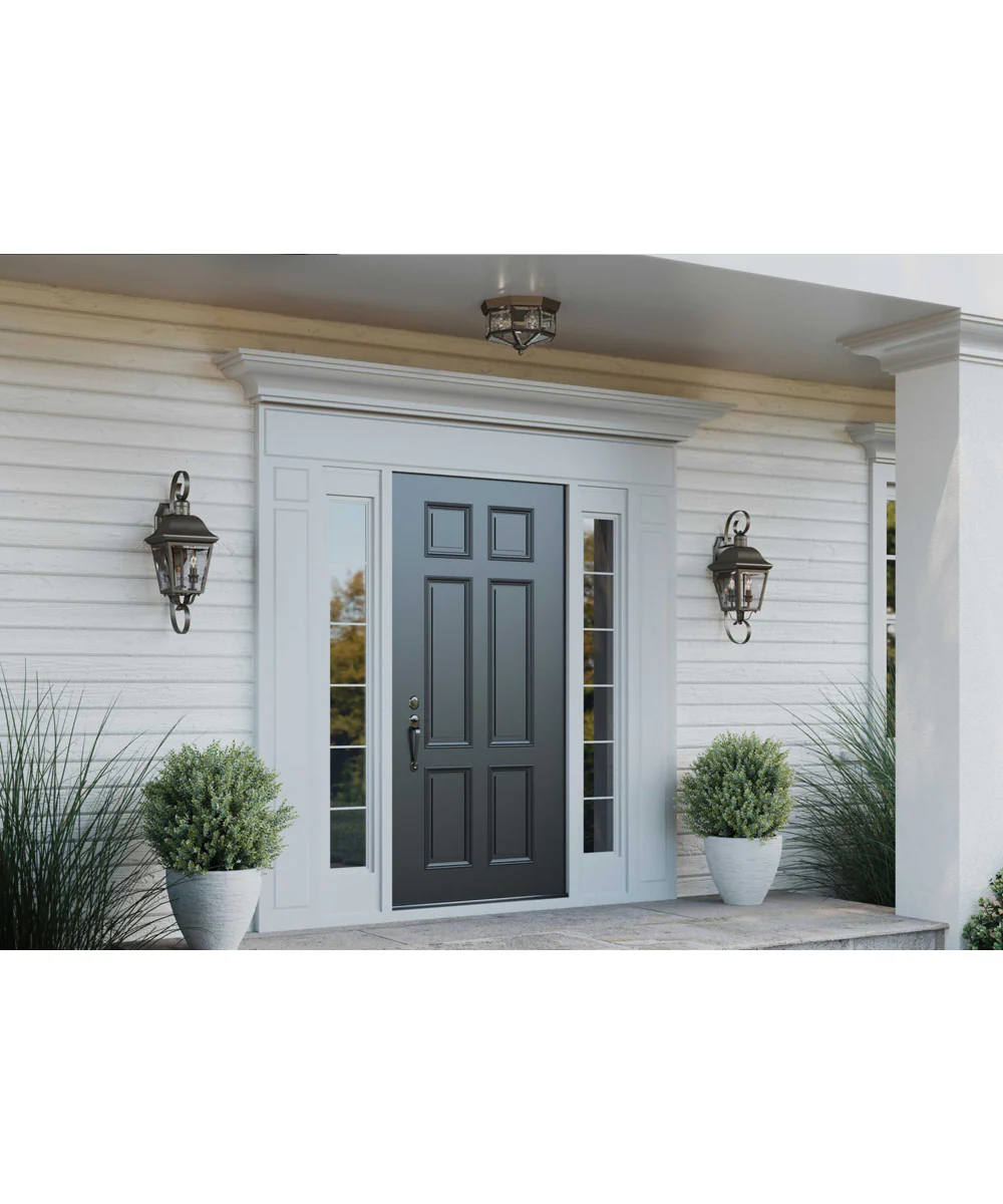 Andover 2-Light Medium Wall Lantern Antique Bronze - Image 2