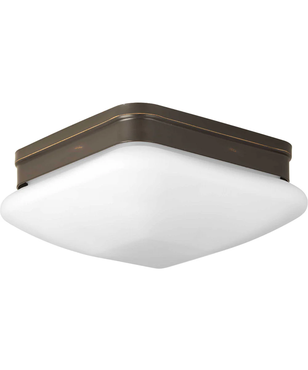 Appeal 2-Light 9" Flush Mount Antique Bronze