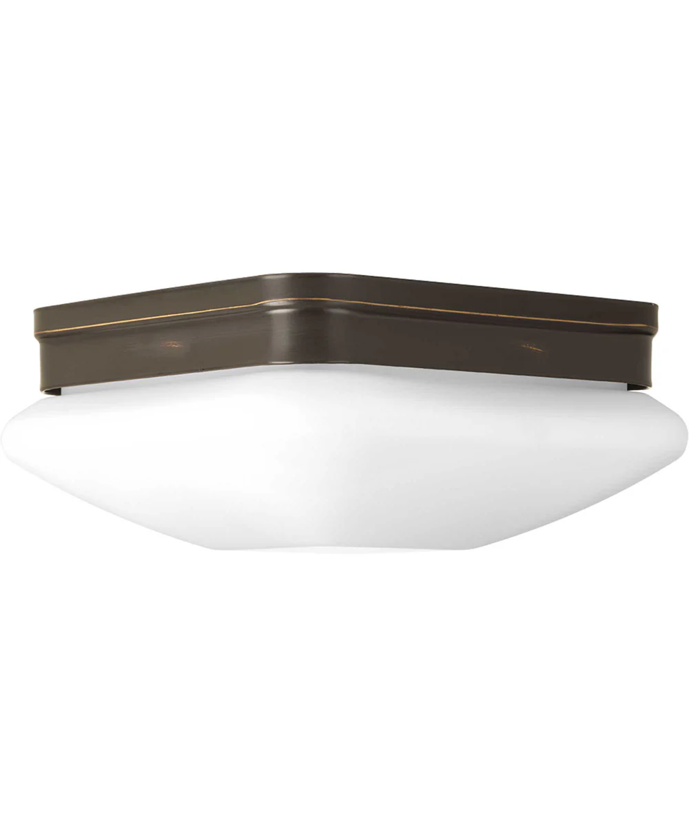 Appeal 2-Light 9" Flush Mount Antique Bronze - Image 2