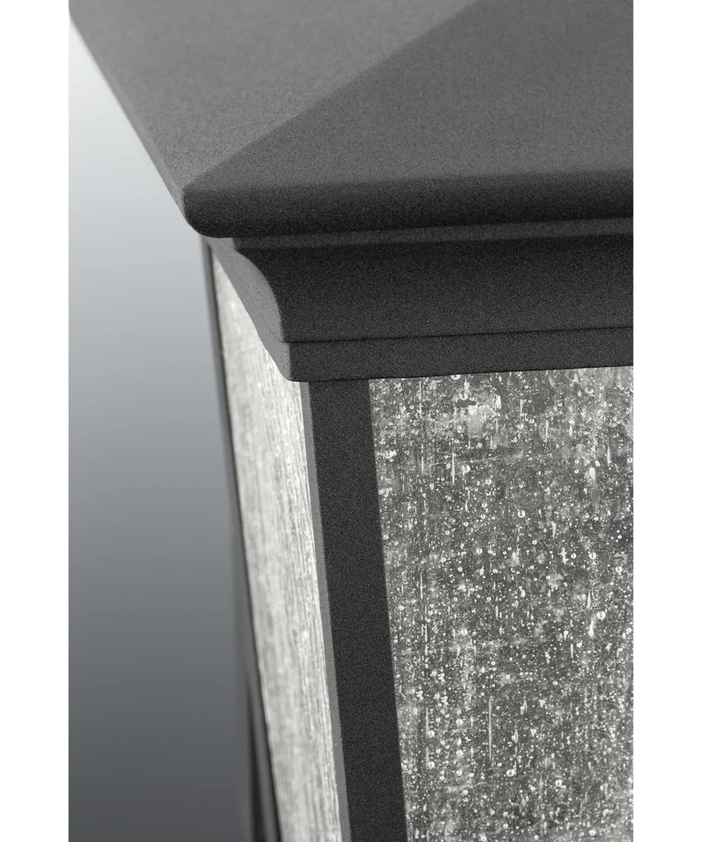 Arrive 1-Light Medium Wall Lantern Textured Black - Image 2