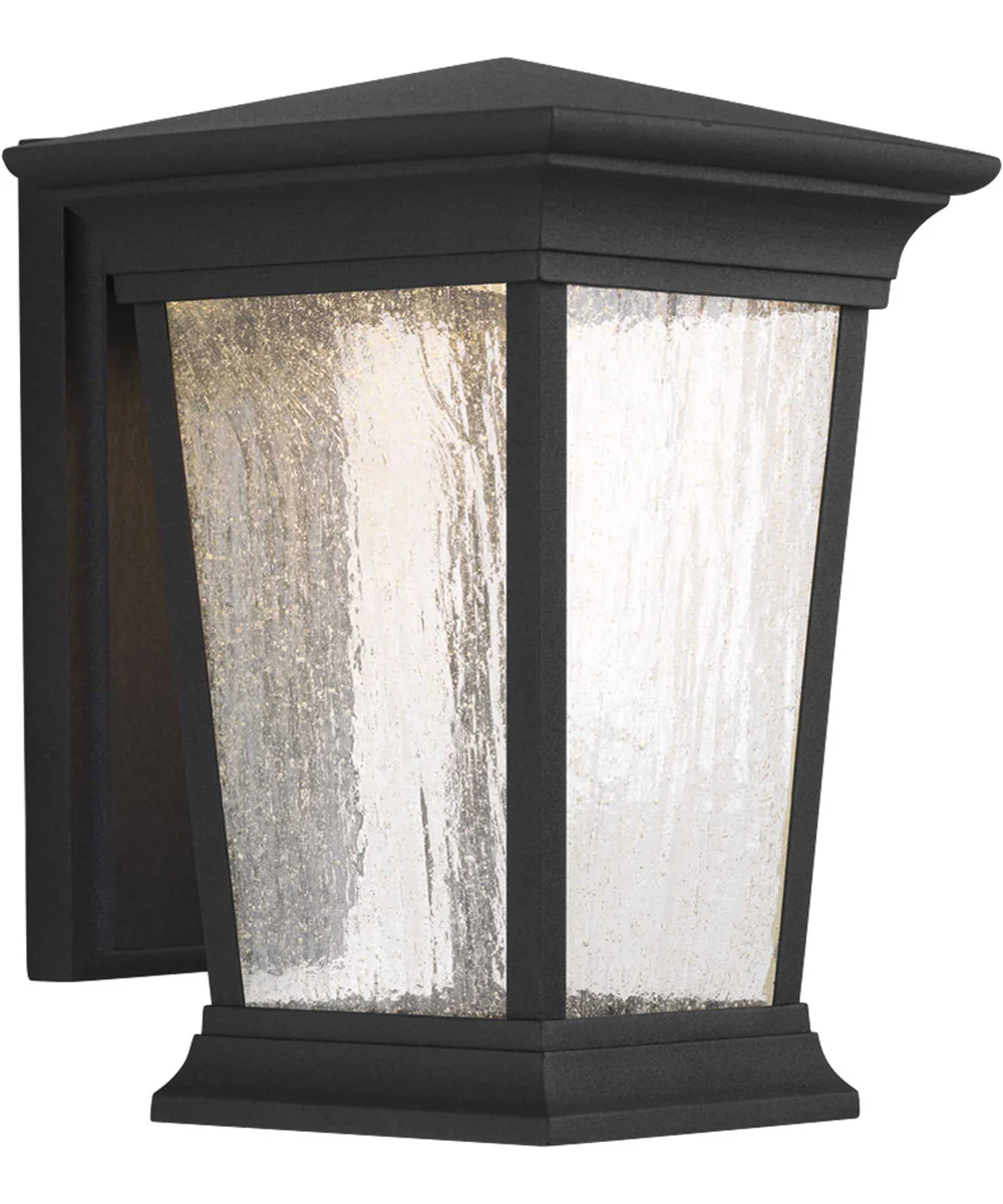 Arrive 1-Light Medium Wall Lantern Textured Black - Image 4