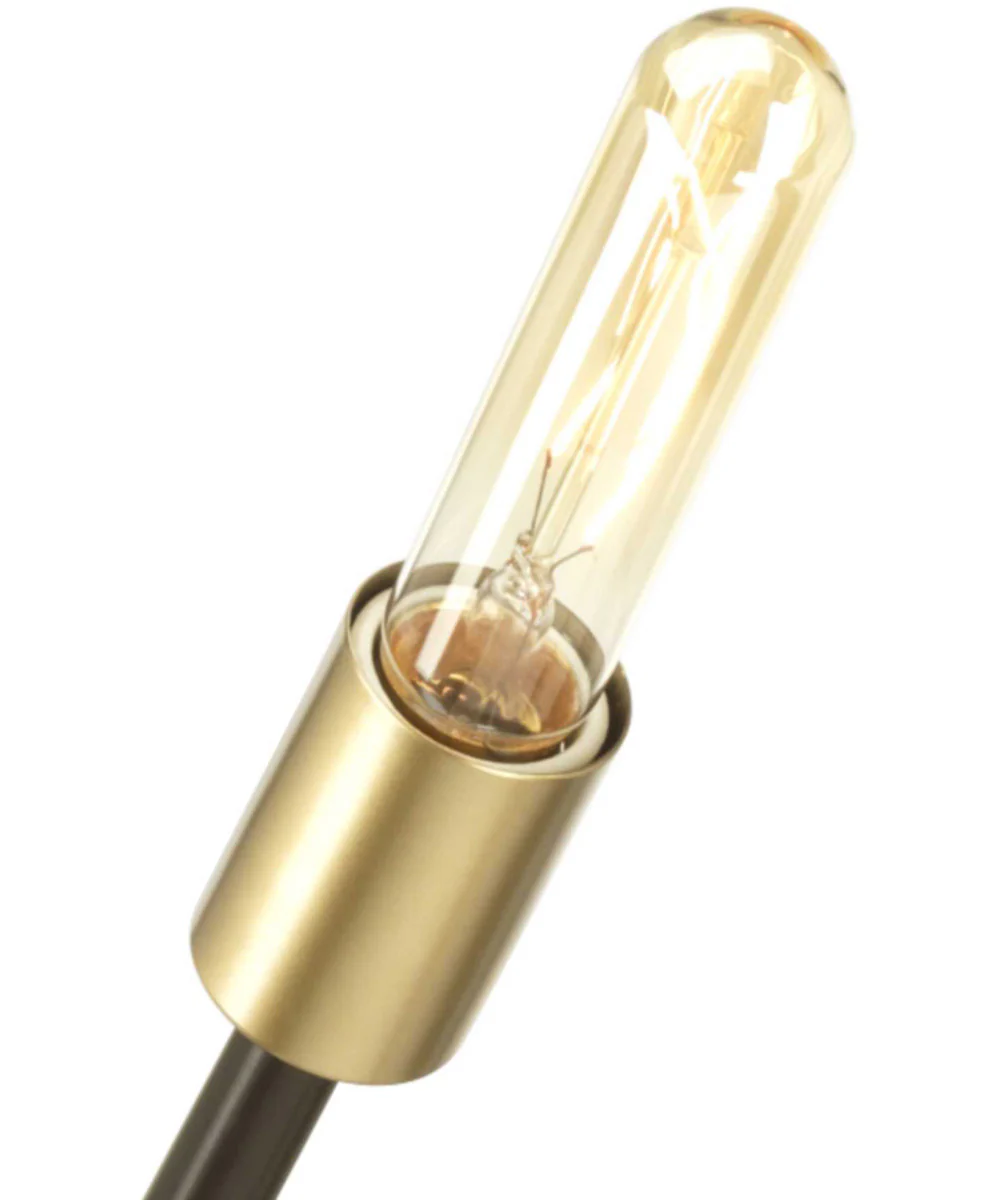Astra 6-Light Mid-Century Modern Chandelier Light Antique Bronze - Image 9