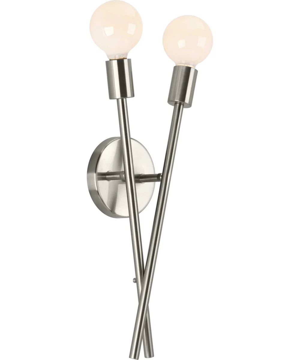 Astra Wall Bracket Brushed Nickel - Image 3