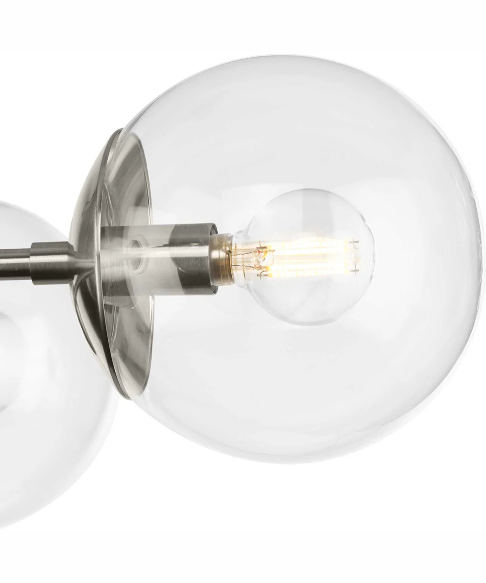 Atwell 5-Light Mid-Century Modern Chandelier Brushed Nickel - Image 5