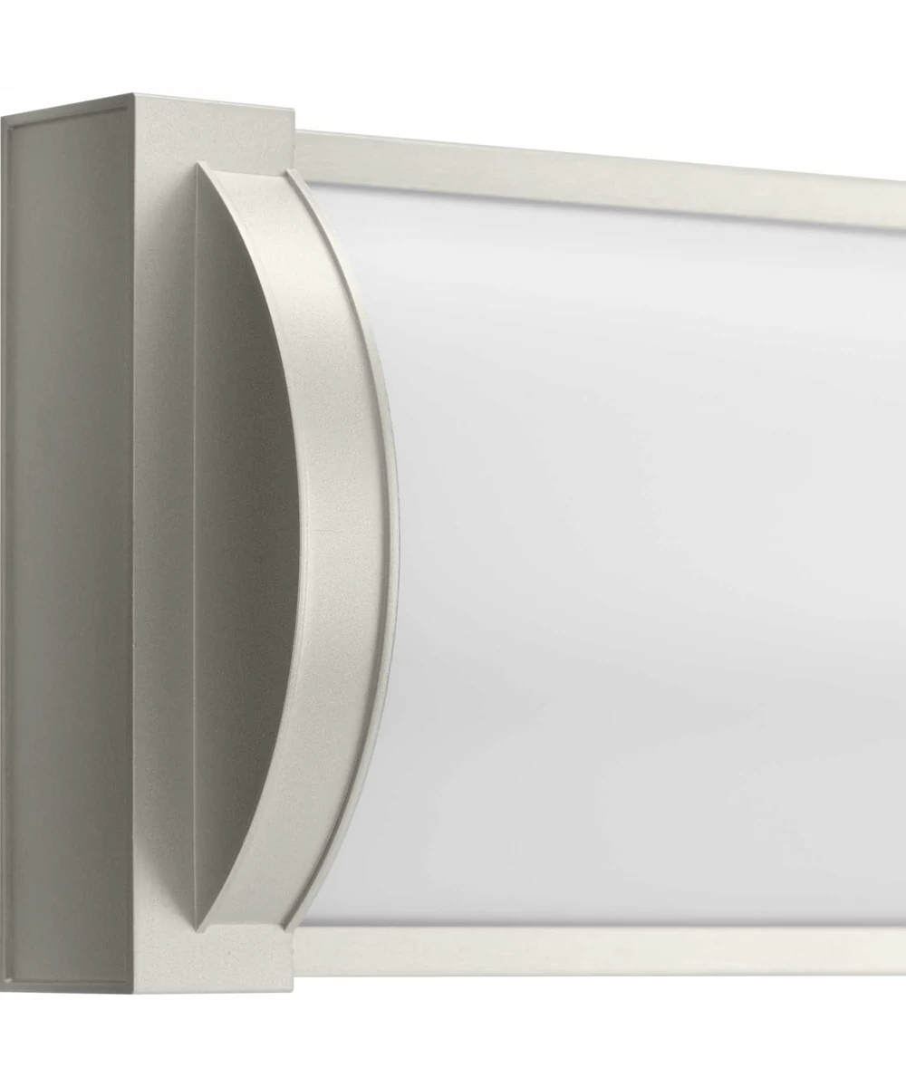 Barril 32 in. Large Modern Integrated LED Linear Vanity Light Brushed Nickel - Image 5