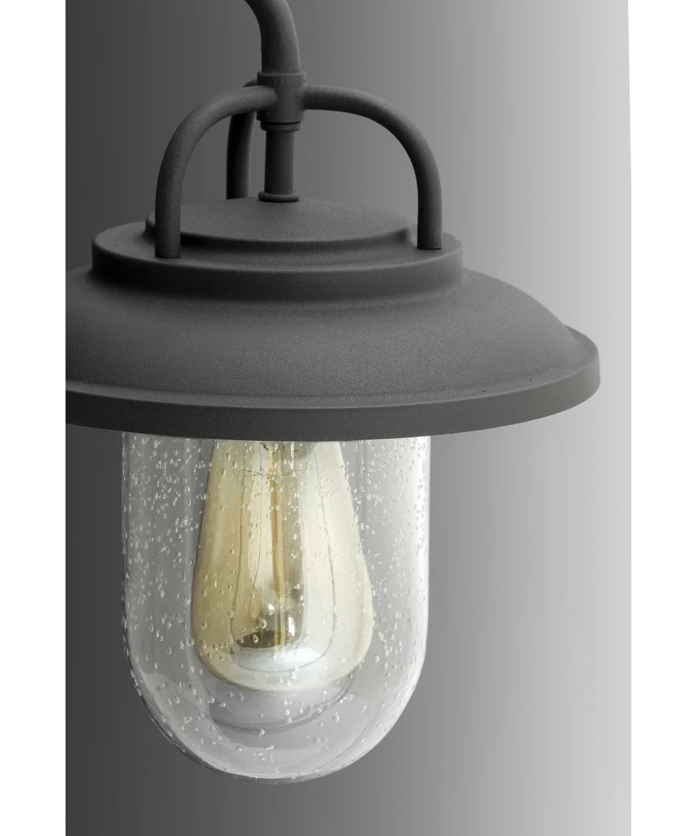 Beaufort 1-Light Small Wall Lantern Textured Black - Image 4
