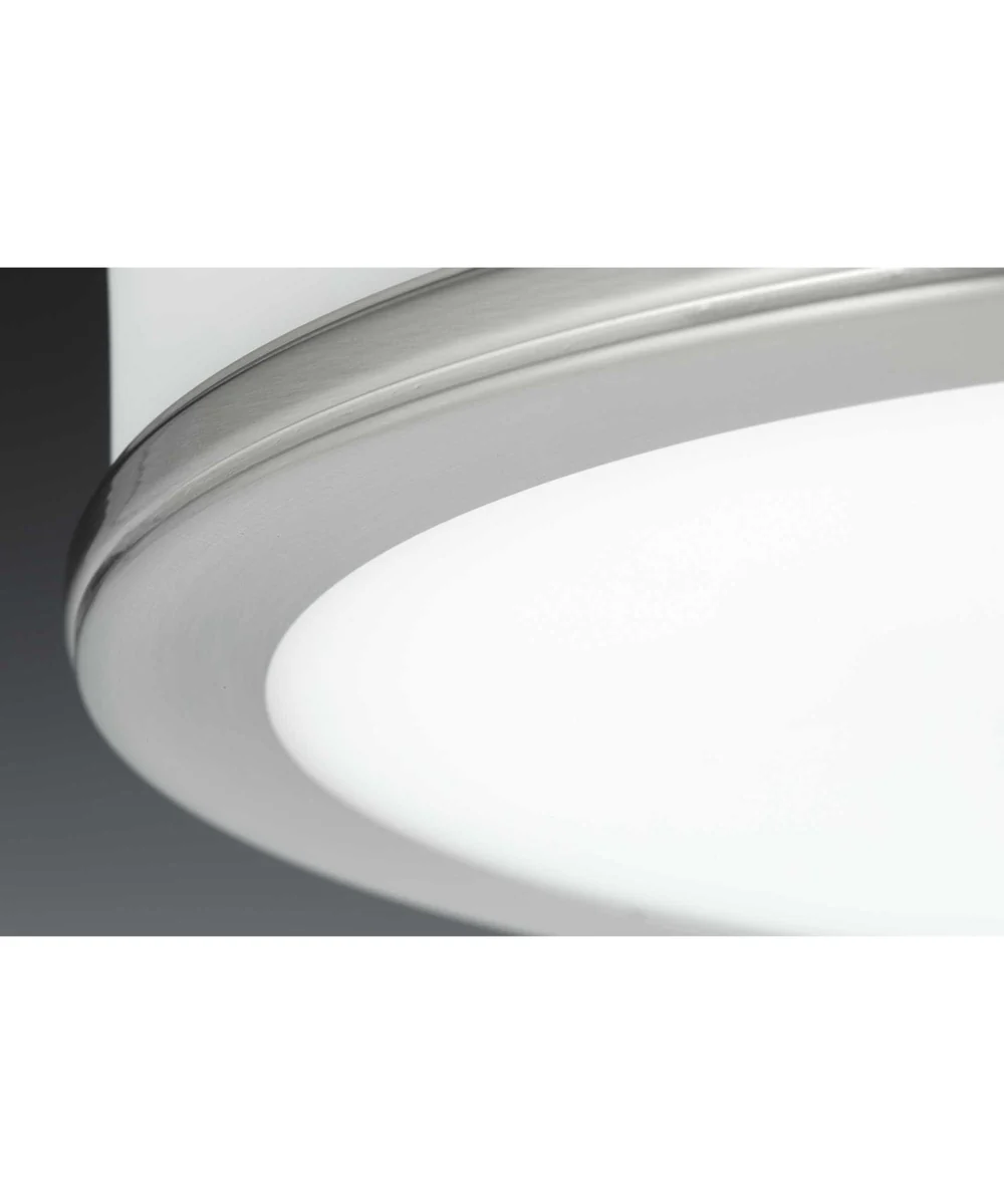 Bezel 13" LED Flush Mount Brushed Nickel - Image 4