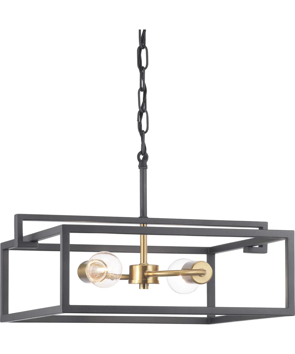 Blakely 2-Light Semi-Flush Convertible Graphite - Image 11