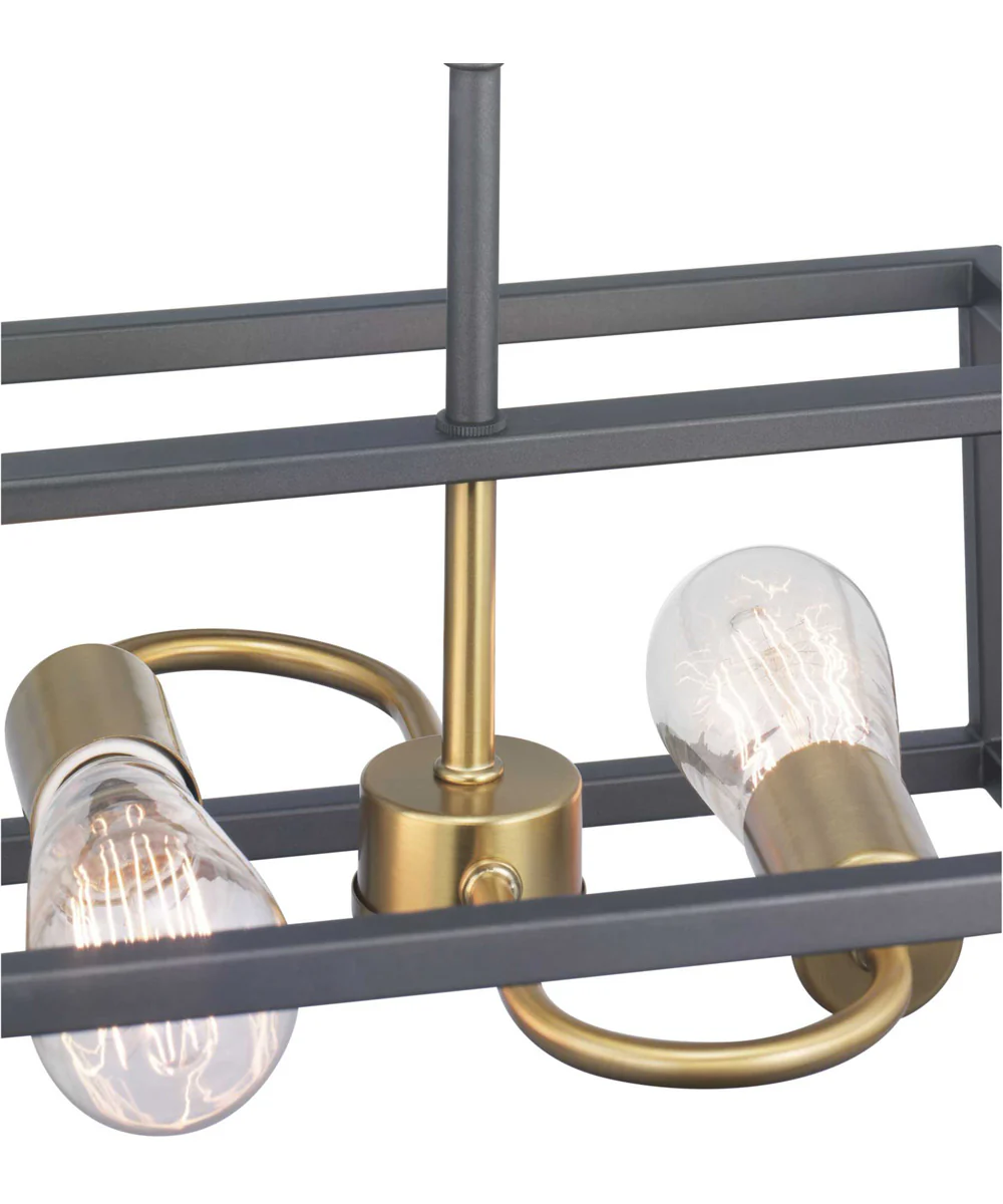 Blakely 2-Light Semi-Flush Convertible Graphite - Image 12