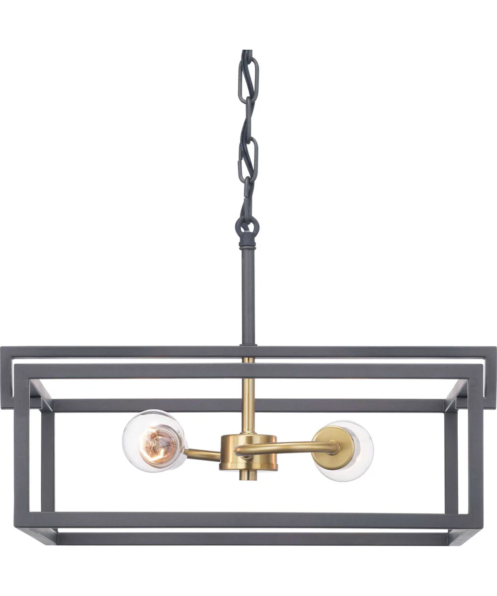 Blakely 2-Light Semi-Flush Convertible Graphite - Image 13