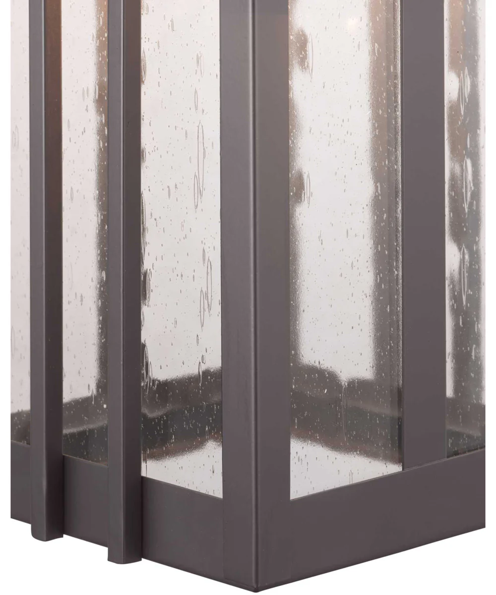 Boxwood 1-Light Hanging Lantern Antique Bronze - Image 5