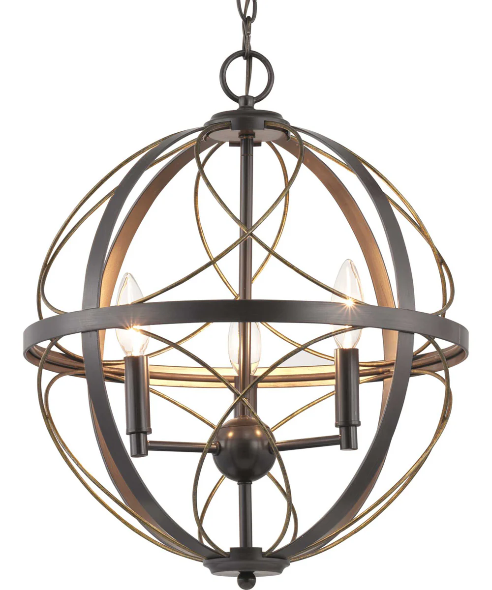 Brandywine 3-Light Pendant Antique Bronze - Image 3