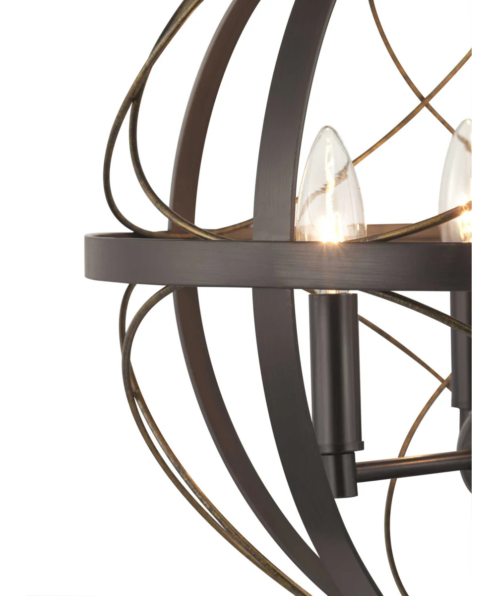 Brandywine 3-Light Pendant Antique Bronze - Image 4