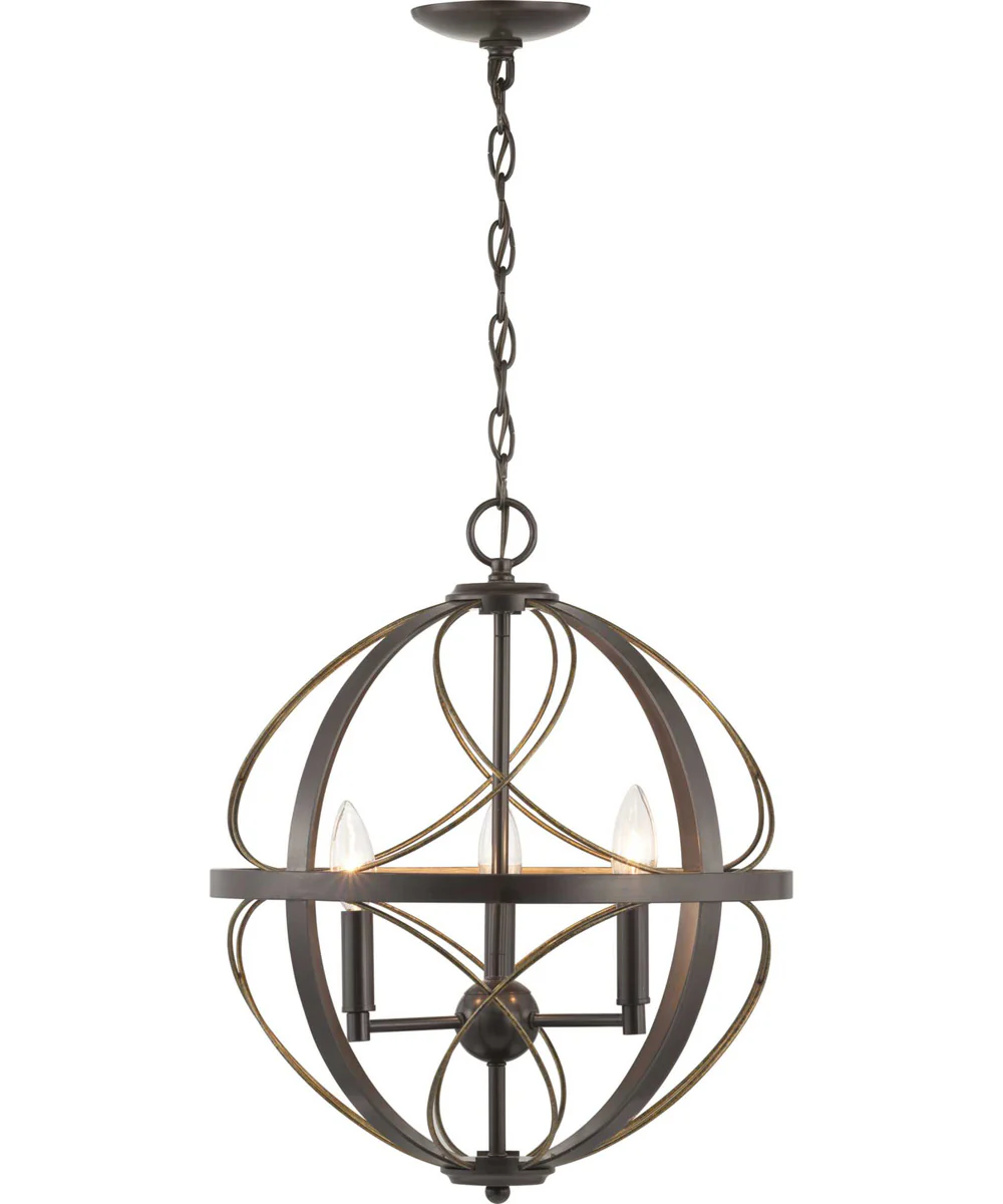 Brandywine 3-Light Pendant Antique Bronze - Image 6