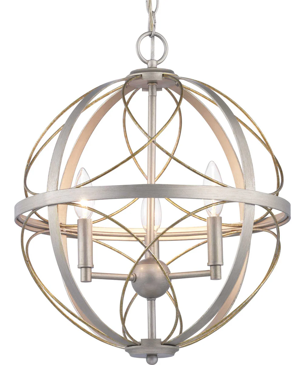 Brandywine 3-Light Pendant Silver Ridge - Image 3