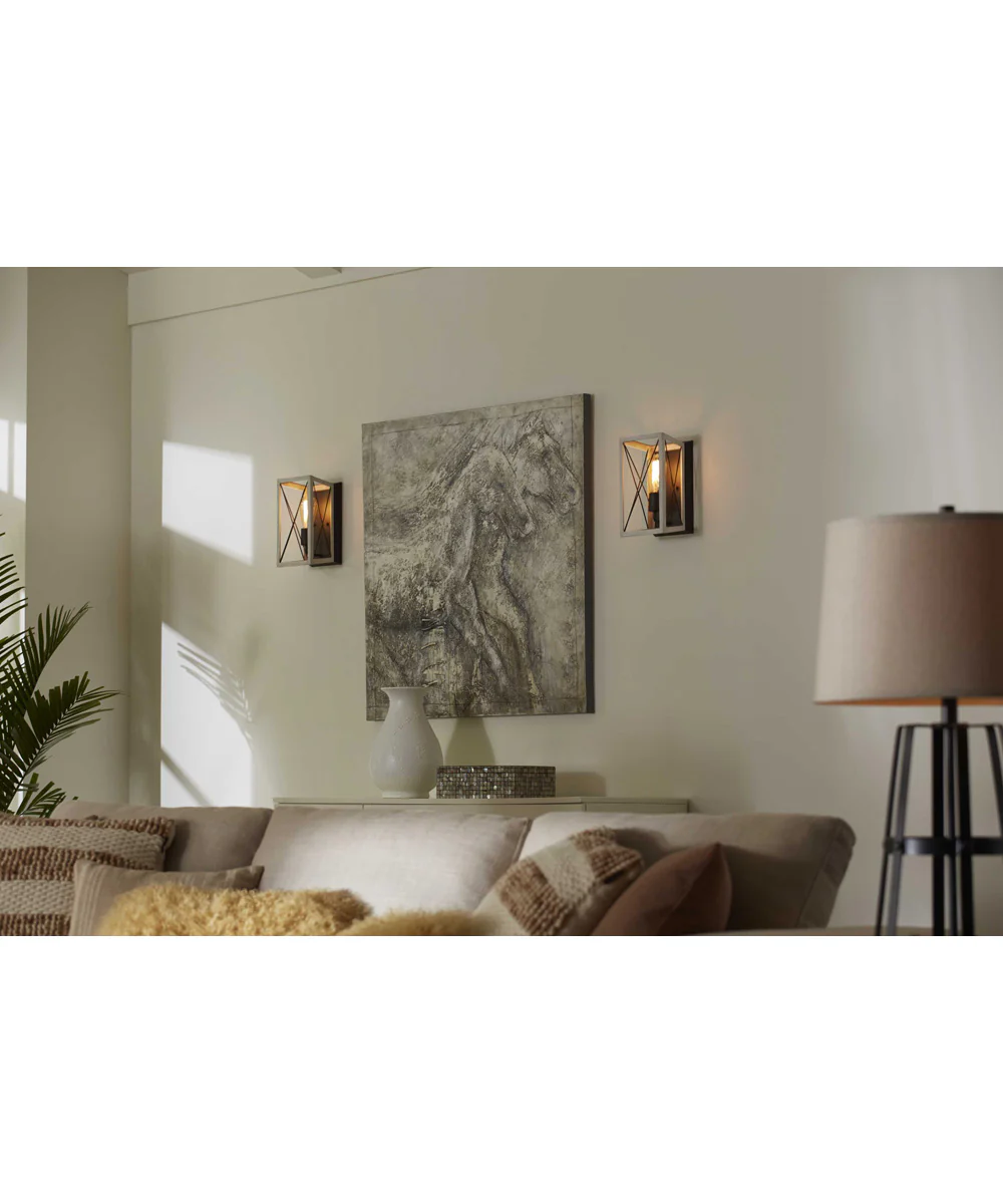 Briarwood 1-Light Wall Sconce Graphite - Image 4