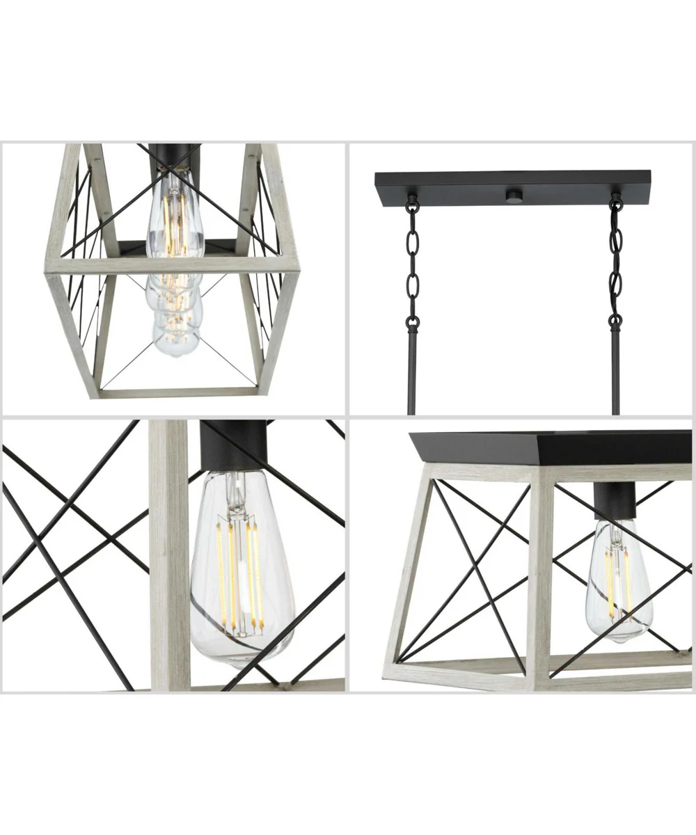 Briarwood 5-Light Linear Chandelier Graphite - Image 8