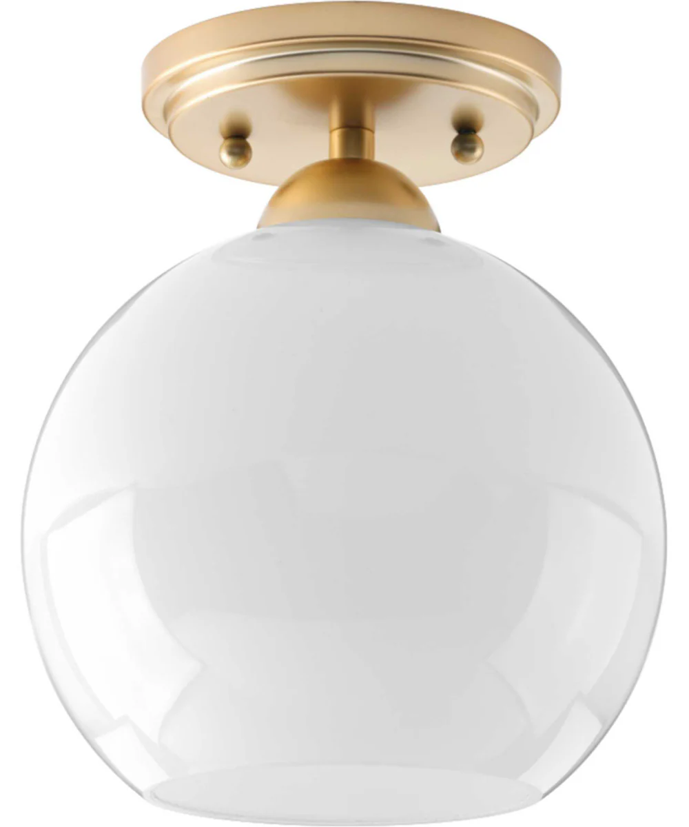 Carisa 7-3/8" Flush Mount Vintage Gold