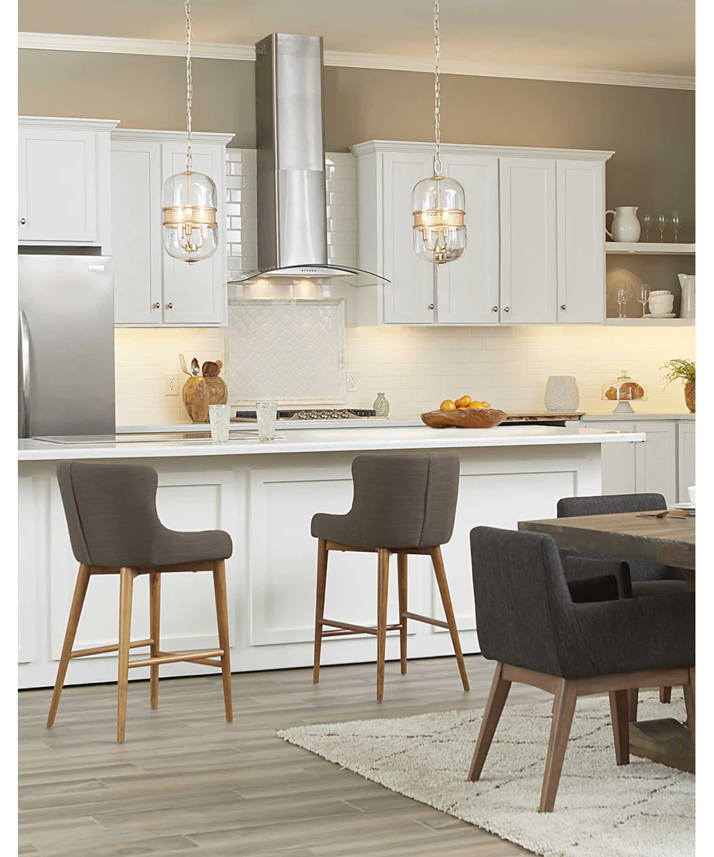 Cayce 3-Light Pendant Vintage Gold - Image 3