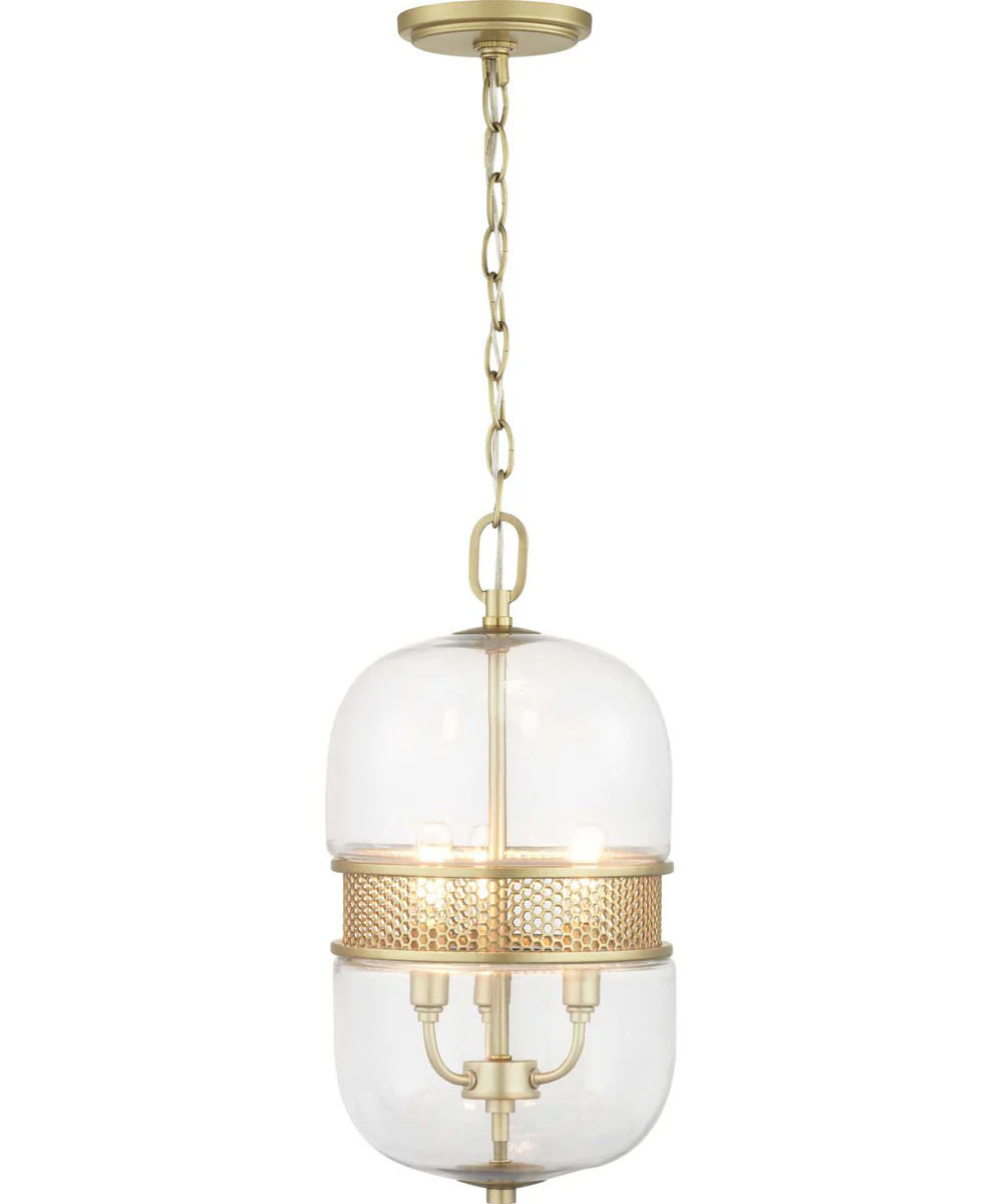 Cayce 3-Light Pendant Vintage Gold - Image 7