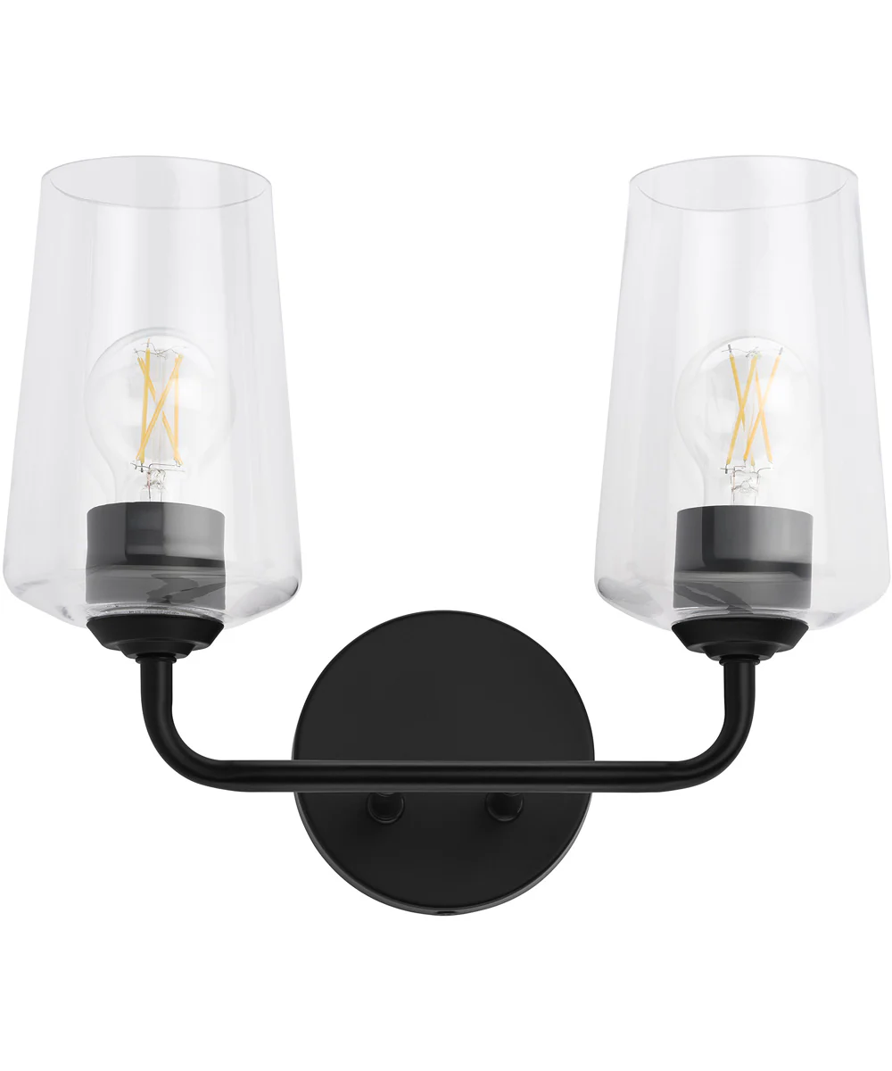 Celino 2-Light Bath & Vanity Black - Image 5