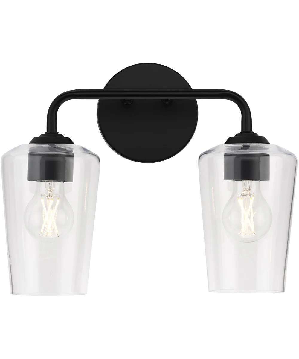 Celino 2-Light Bath & Vanity Black - Image 8