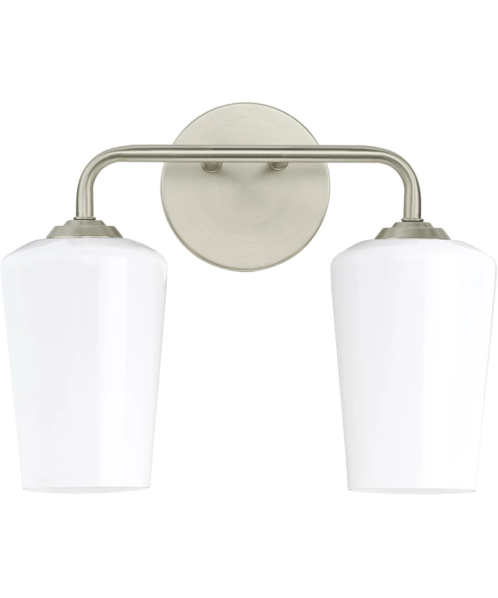 Celino 2-Light Bath & Vanity Brushed Nickel - Image 6