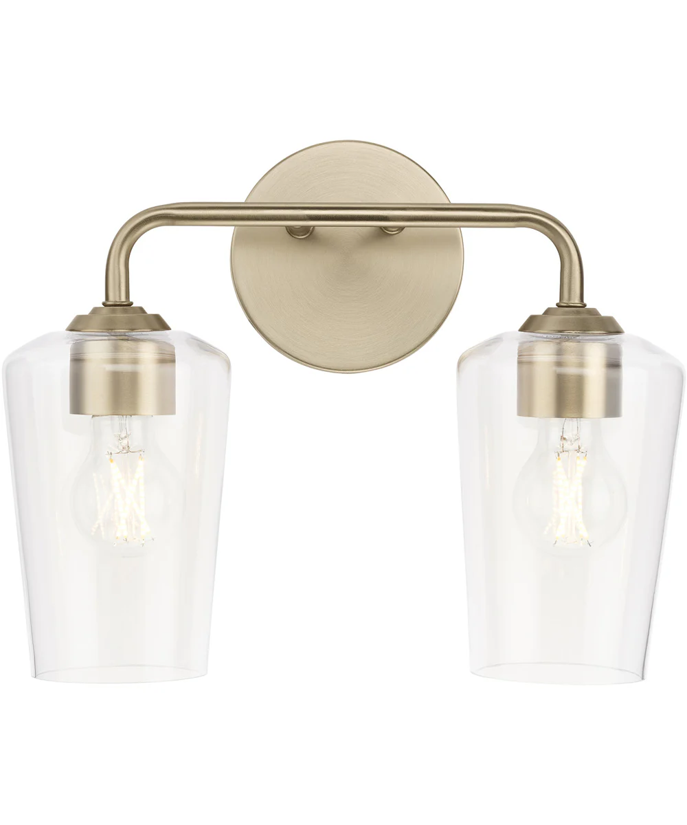 Celino 2-Light Bath & Vanity Champagne Bronze - Image 8