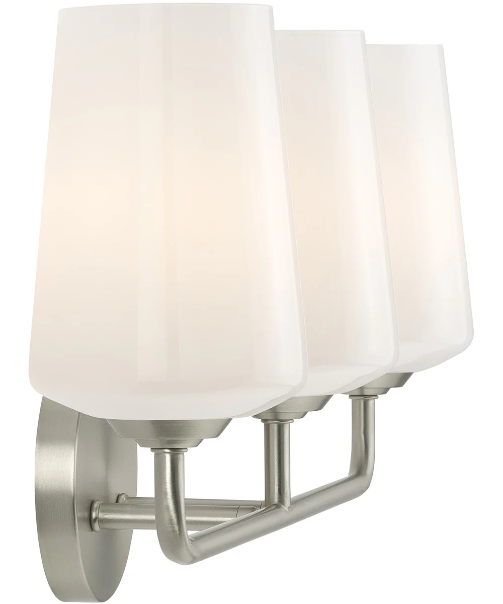 Celino 3-Light Bath & Vanity Brushed Nickel - Image 5