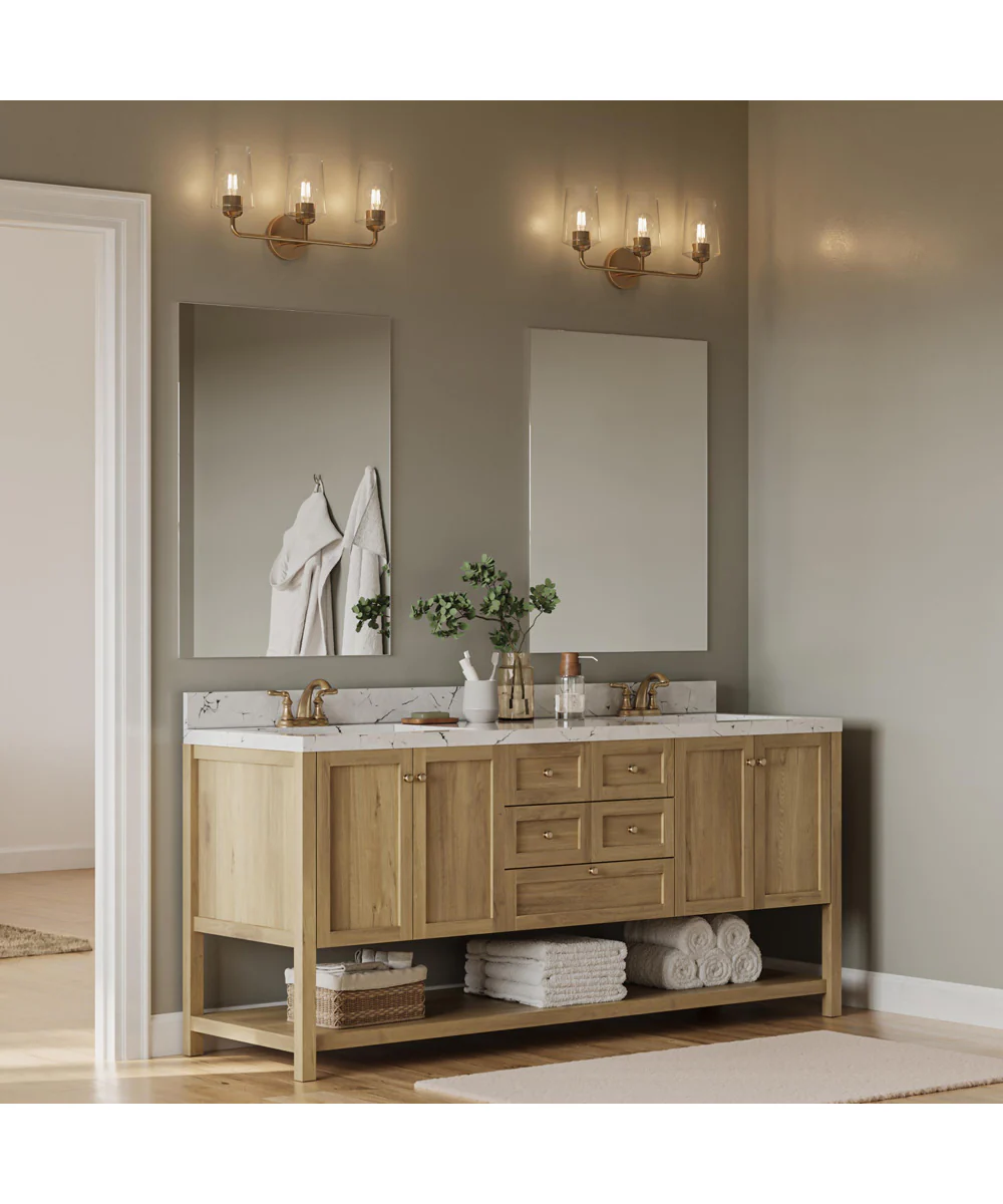 Celino 3-Light Bath & Vanity Champagne Bronze - Image 2