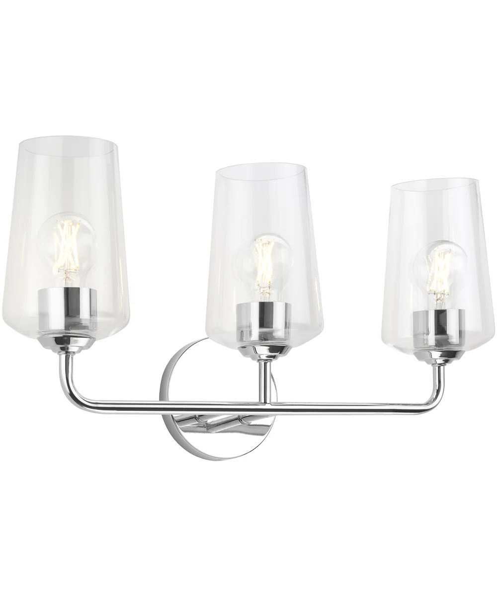 Celino 3-Light Bath & Vanity Polished Chrome - Image 3