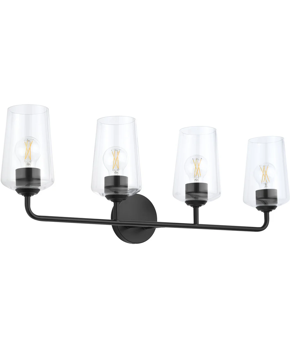 Celino 4-Light Bath & Vanity Black