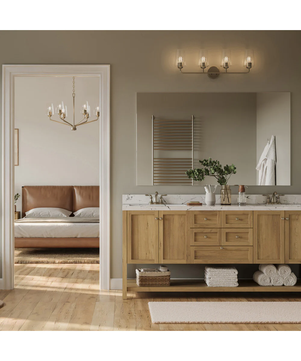 Celino 4-Light Bath & Vanity Brushed Nickel - Image 2