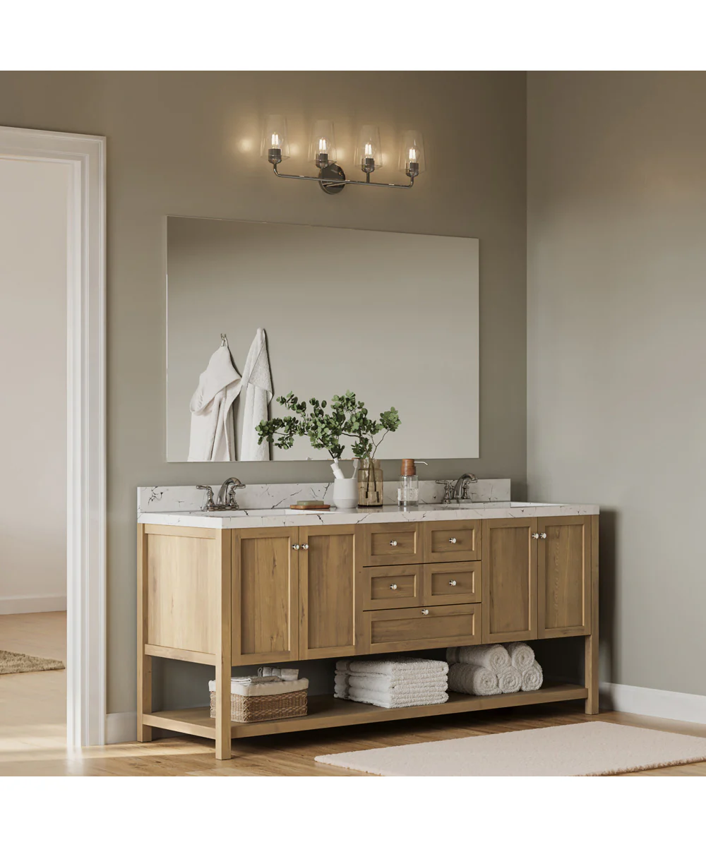 Celino 4-Light Bath & Vanity Polished Chrome - Image 2