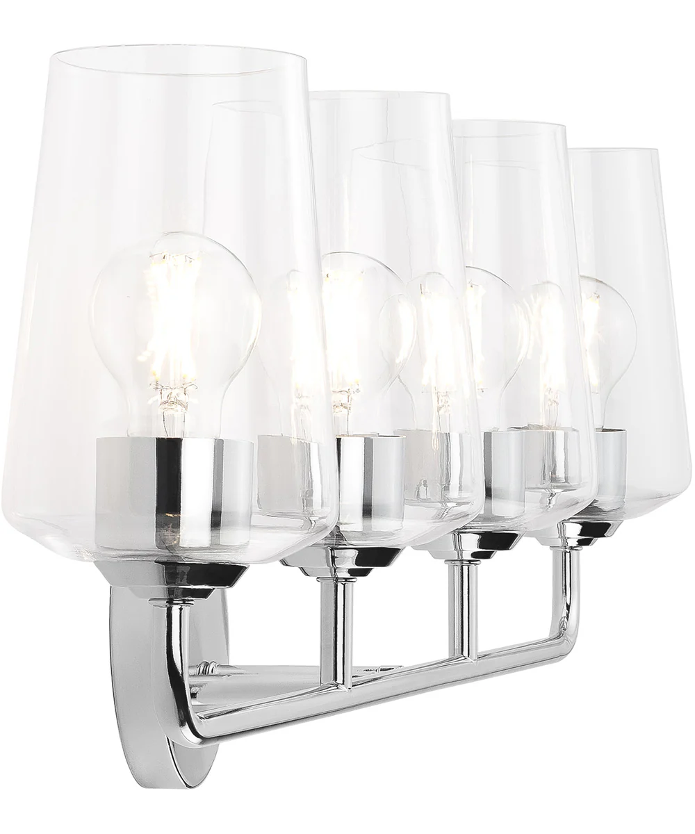 Celino 4-Light Bath & Vanity Polished Chrome - Image 5