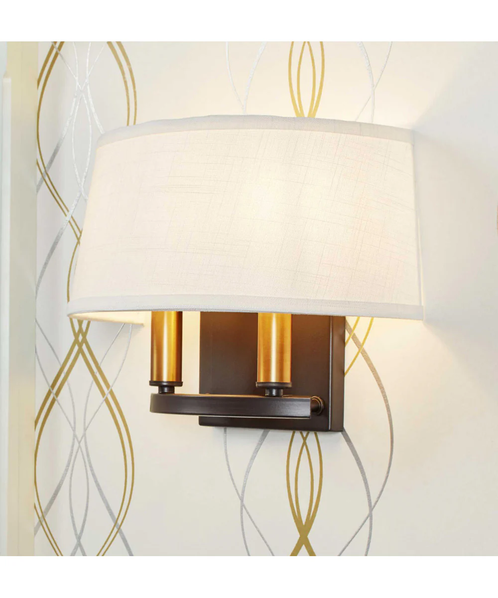 Cherish 2-Light Wall Sconce Antique Bronze - Image 2