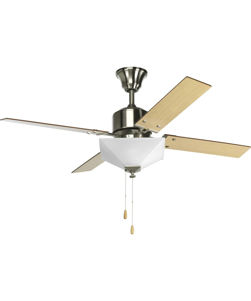 Clifton Heights 52" 4-Blade Ceiling Fan Brushed Nickel - Image 5